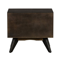 Baly Mid-Century 2-Drawer Nightstand with Soft Close Drawers for Stylish Bedroom Storage Solutions