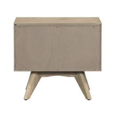 Baly Mid-Century 2-Drawer Nightstand with Soft Close Drawers for Stylish Bedroom Storage Solutions
