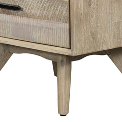 Baly Mid-Century 2-Drawer Nightstand with Soft Close Drawers for Stylish Bedroom Storage Solutions