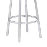 Madrid Swivel Barstool – Ergonomic Faux Leather Seating with 360-Degree Motion for Your Home Bar