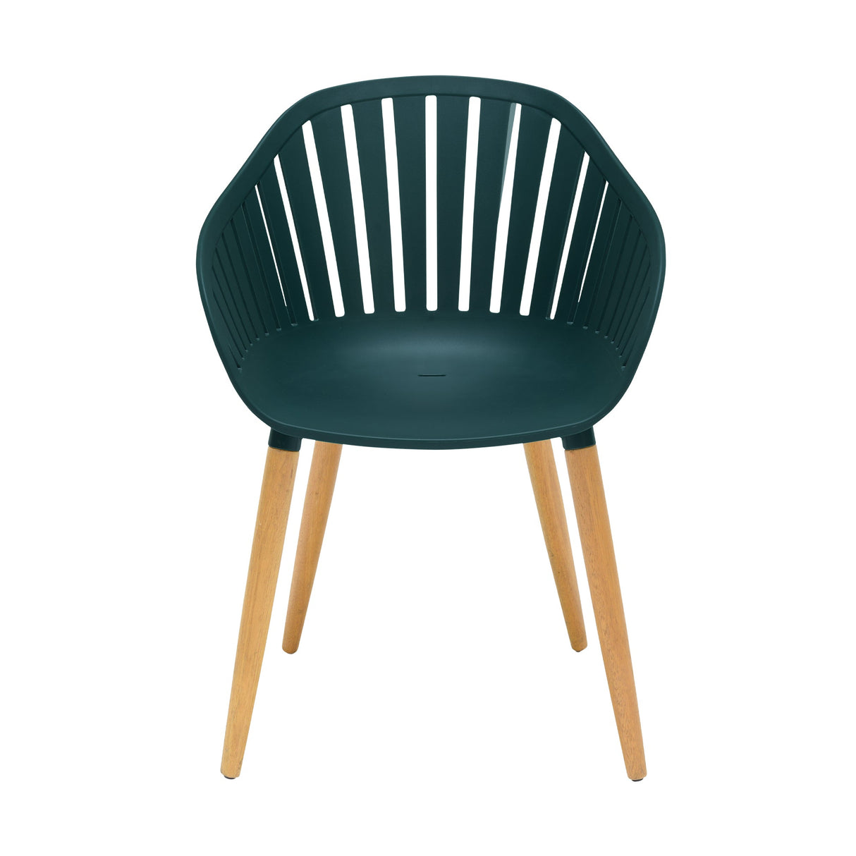 Nassau Outdoor Dining Chairs Set of 2 - Eco-Friendly, Stylish Eucalyptus Legs in Multiple Colors!