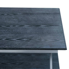 Westlake Dark Brown Wood Coffee Table with Dual Shelves - Stylish, Durable, and Fully Assembled!