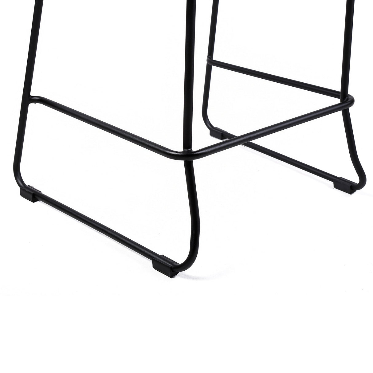 Shasta Outdoor Steel and Rope Stools, Set of 2 - Stylish, Stackable, and Perfect for Any Space!