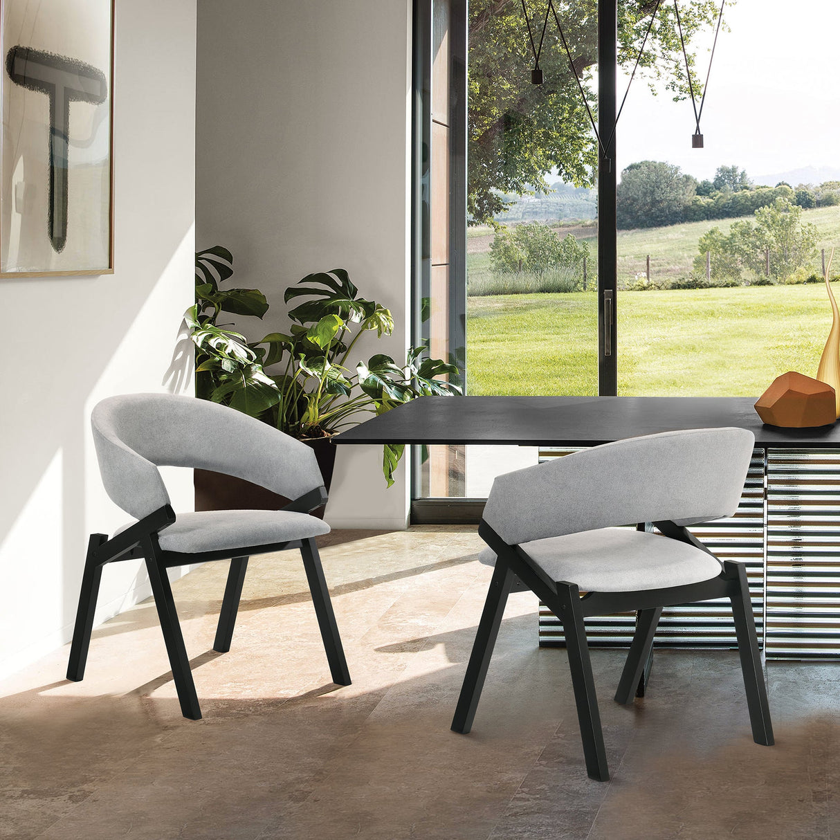 Talulah Stylish Foam-Padded Side Chairs - Durable, Comfortable Seating for Living Room or Dining Room