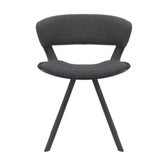 Ulric Dining Chair - Mid-Century Modern Upholstered Accent Chair for Living Room or Office Use