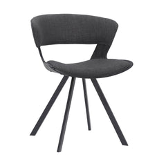 Ulric Dining Chair - Mid-Century Modern Upholstered Accent Chair for Living Room or Office Use