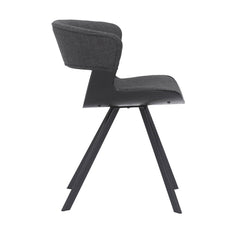 Ulric Dining Chair - Mid-Century Modern Upholstered Accent Chair for Living Room or Office Use