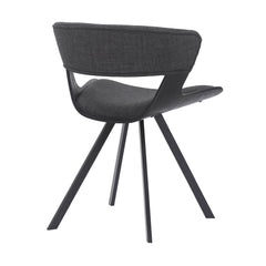 Ulric Dining Chair - Mid-Century Modern Upholstered Accent Chair for Living Room or Office Use
