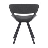 Ulric Dining Chair - Mid-Century Modern Upholstered Accent Chair for Living Room or Office Use