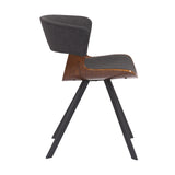 Ulric Dining Chair - Mid-Century Modern Upholstered Accent Chair for Living Room or Office Use