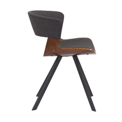 Ulric Dining Chair - Mid-Century Modern Upholstered Accent Chair for Living Room or Office Use