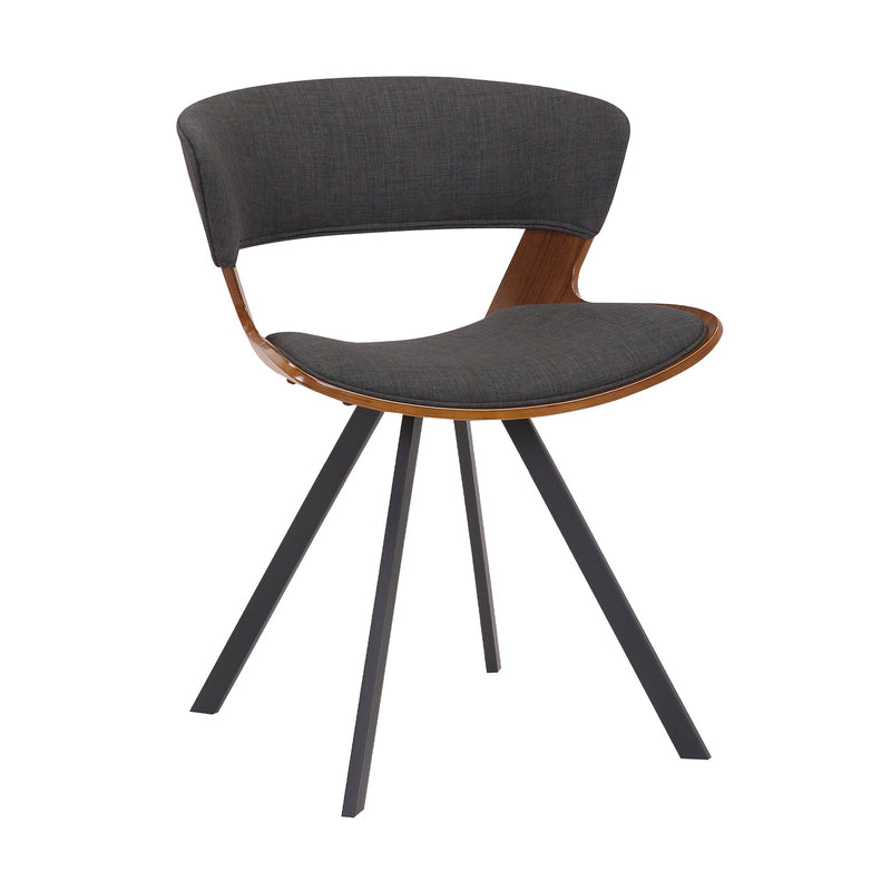 Ulric Dining Chair - Mid-Century Modern Upholstered Accent Chair for Living Room or Office Use