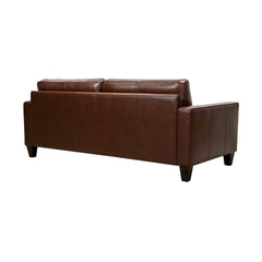 Wesley 81" Leather Power Footrest Tuxedo Arm Sofa - Timeless Style Meets Modern Comfort & Luxury