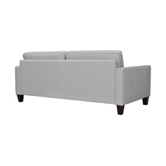 Wesley 81" Leather Power Footrest Tuxedo Arm Sofa - Timeless Style Meets Modern Comfort & Luxury