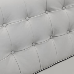 Wesley 81" Leather Power Footrest Tuxedo Arm Sofa - Timeless Style Meets Modern Comfort & Luxury