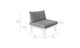 Ledge Lounger Mainstay Sectional Relaxed Middles