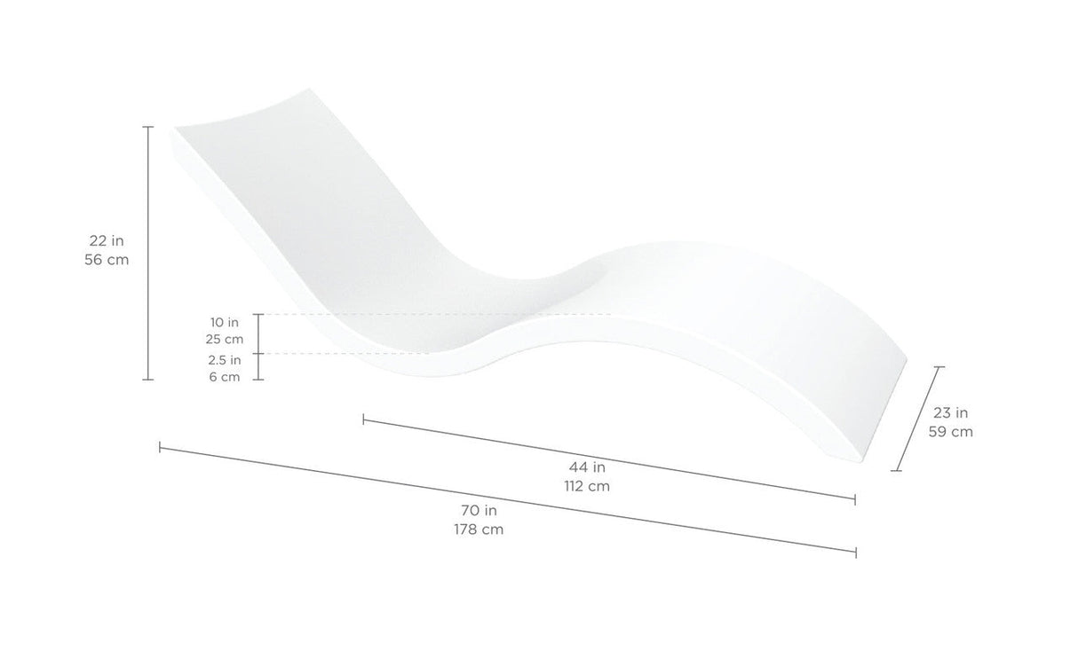 Ledge Lounger Signature Chaise