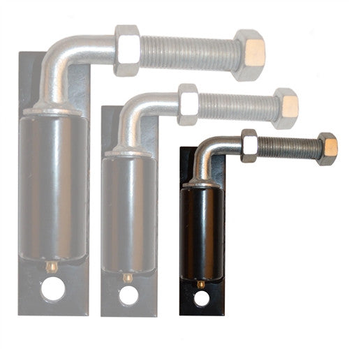 Aleko Small Hinge J-Bolt for Driveway Gates - 12-Inch - LM113