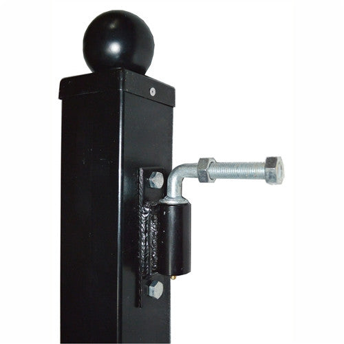 Aleko Small Hinge J-Bolt for Driveway Gates - 12-Inch - LM113