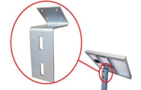 Aleko Z-Bracket for Solar Panel - LM116Z
