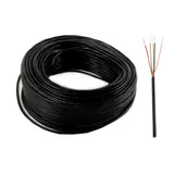 Aleko Stranded Black Wire - 5-Core - 10 Feet - LM150