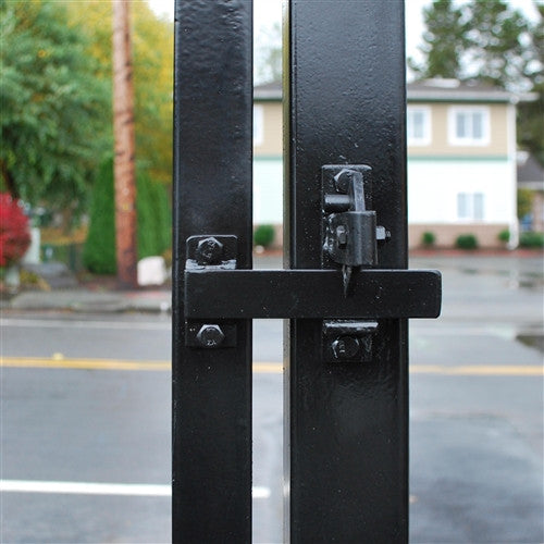 Aleko Galvanized Universal Steel Gate Latch - LM191