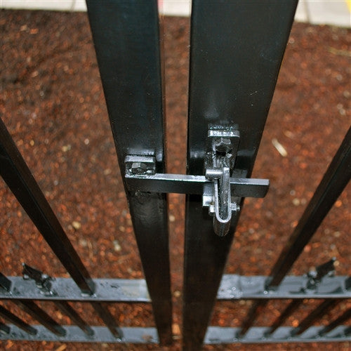 Aleko Galvanized Universal Steel Gate Latch - LM191