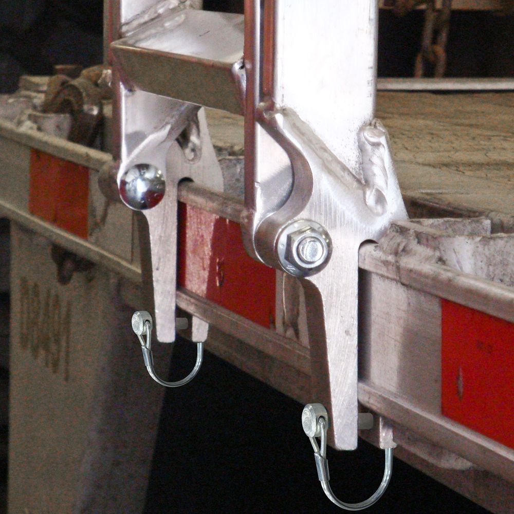 48" EZ Deck Step® Semi-Trailer Step Ladder for 28" to 42" Deck Heights