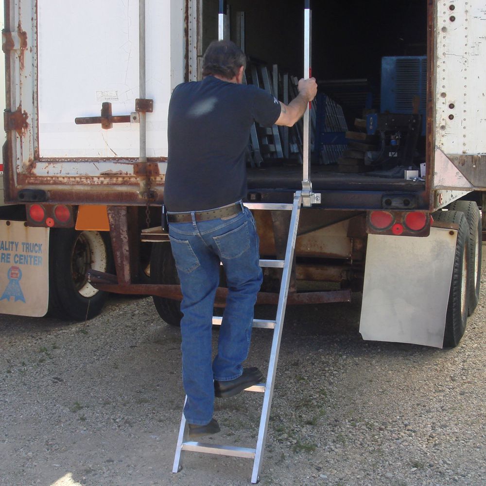 60" EZ Deck Step® Box Truck Step Ladder for 48" to 52" Deck Heights