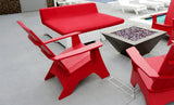 Ledge Lounger Affinity Square Sunbed with Backrest Cushions