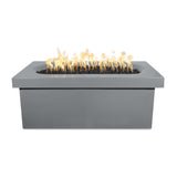 The Outdoor Plus Ramona Rectangular Concrete Fire Table plus Free Cover