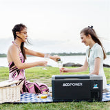 Mini Solar Powered Car Fridge Freezer, 19 Quarts