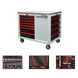 Boxo Pro Series | 45” 12-Drawer Workstation Tool Box with Master Tool Set