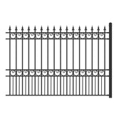 Aleko Steel Fence - LONDON Style - 8 x 5 Ft