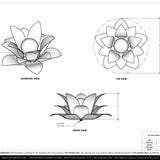 The Outdoor Plus Lotus Flower