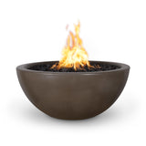 The Outdoor Plus Luna Concrete Fire Pit plus Free Cover