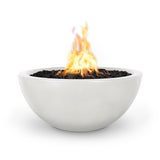 The Outdoor Plus Luna Concrete Fire Pit plus Free Cover