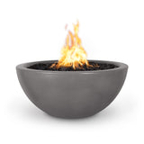 The Outdoor Plus Luna Concrete Fire Bowl plus Free Cover