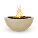The Outdoor Plus Luna Concrete Fire Bowl plus Free Cover