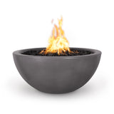 The Outdoor Plus Luna Concrete Fire Bowl plus Free Cover