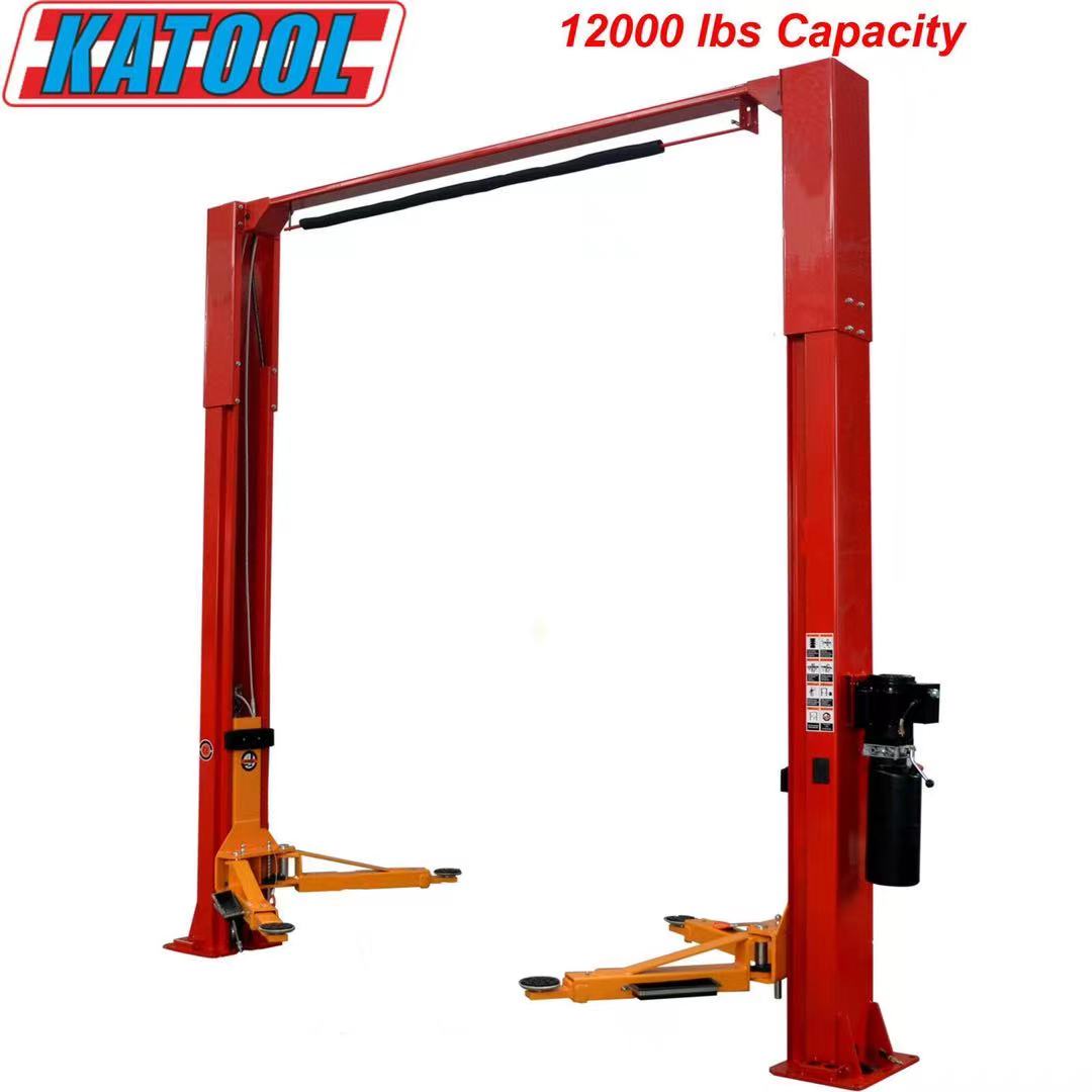 Katool Two Post Clear-floor Vehicle Lift 12,000lbs M120
