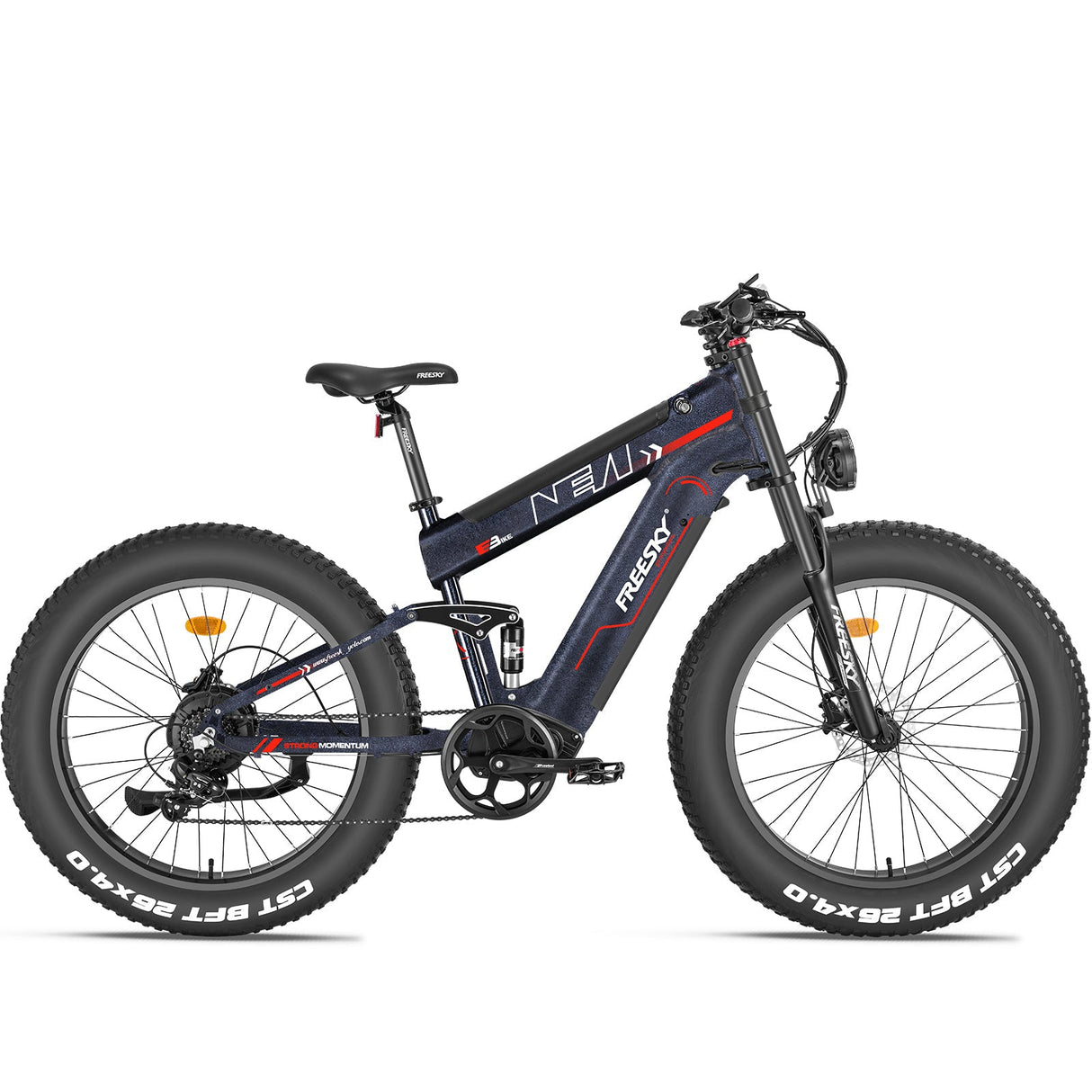 FREESKY Alaska Pro M-520 Fat Tire E-Bike