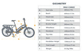 Eunorau Max Cargo 14AH electric Bike 48V