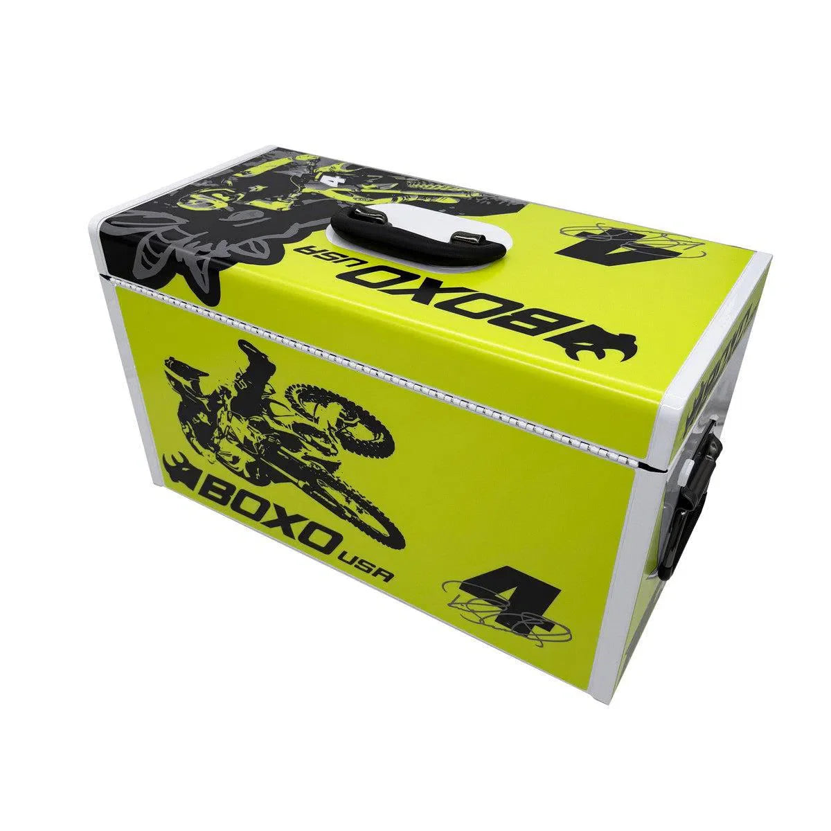 Boxo MotoBox | Ricky Carmichael 3-Drawer Portable Tool Box with 103-Piece Metric Motorcycle Tool Set