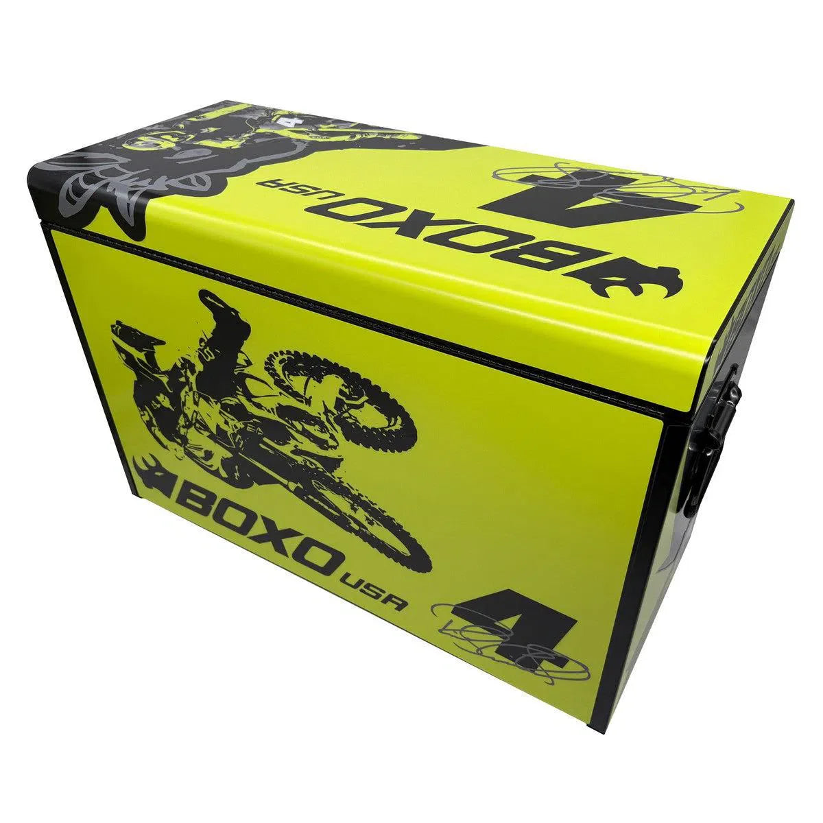 Boxo MotoBox | Ricky Carmichael 26" 5-Drawer Portable Tool Box with 103-Piece Metric Motorcycle Tool Set