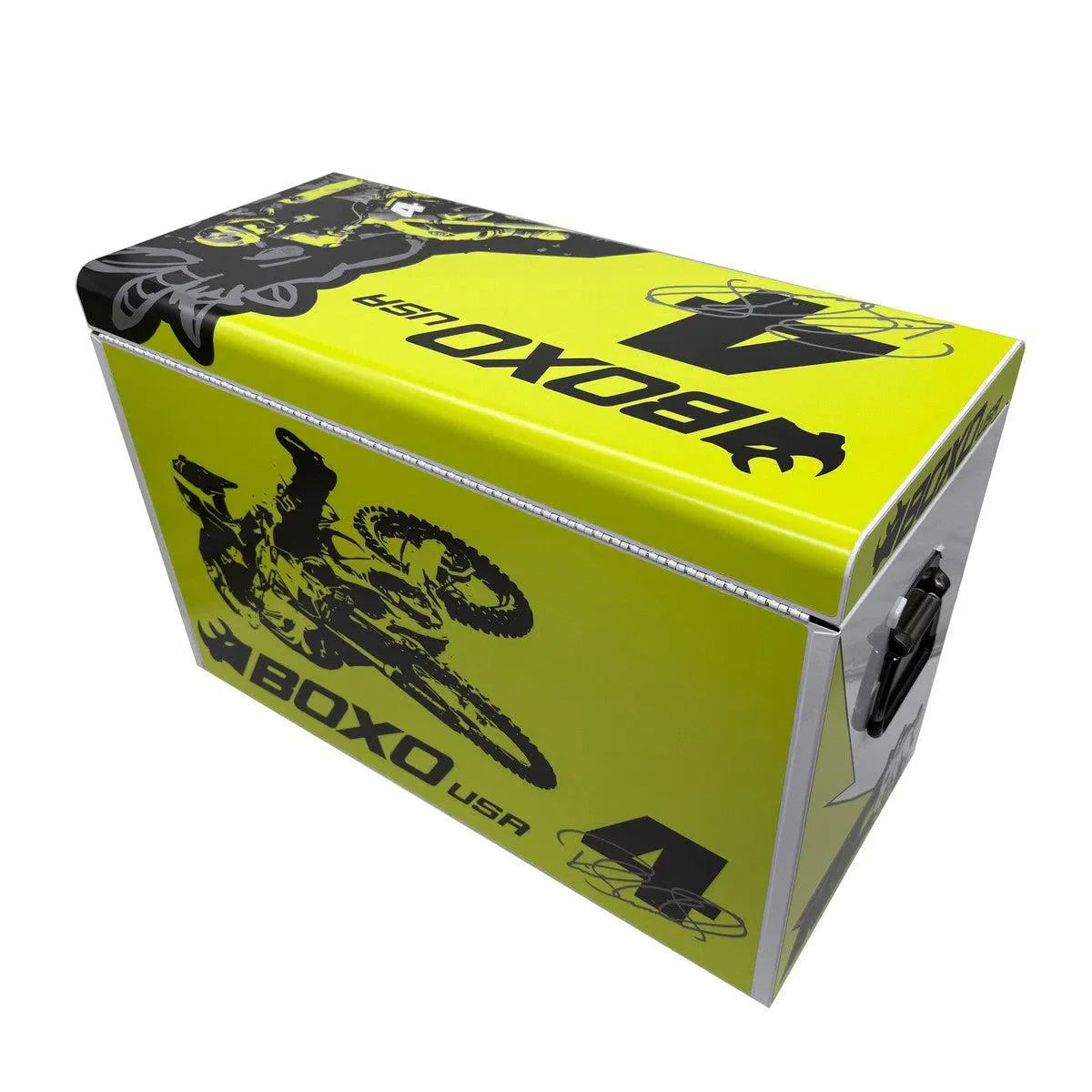 Boxo MotoBox | Ricky Carmichael 26" 5-Drawer Portable Tool Box with 103-Piece Metric Motorcycle Tool Set