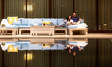 Ledge Lounger Mainstay Sectional Relaxed Middles