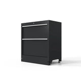 Boxo 34" 2 Drawer Cabinet w/o Alu. Trims
