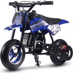 MotoTec Supermoto 50cc 2-Stroke Kids Gas Dirt Bike