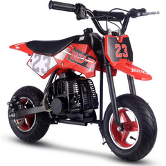 MotoTec Supermoto 50cc 2-Stroke Kids Gas Dirt Bike